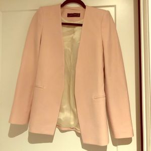 Zara Blazer in Soft Pink